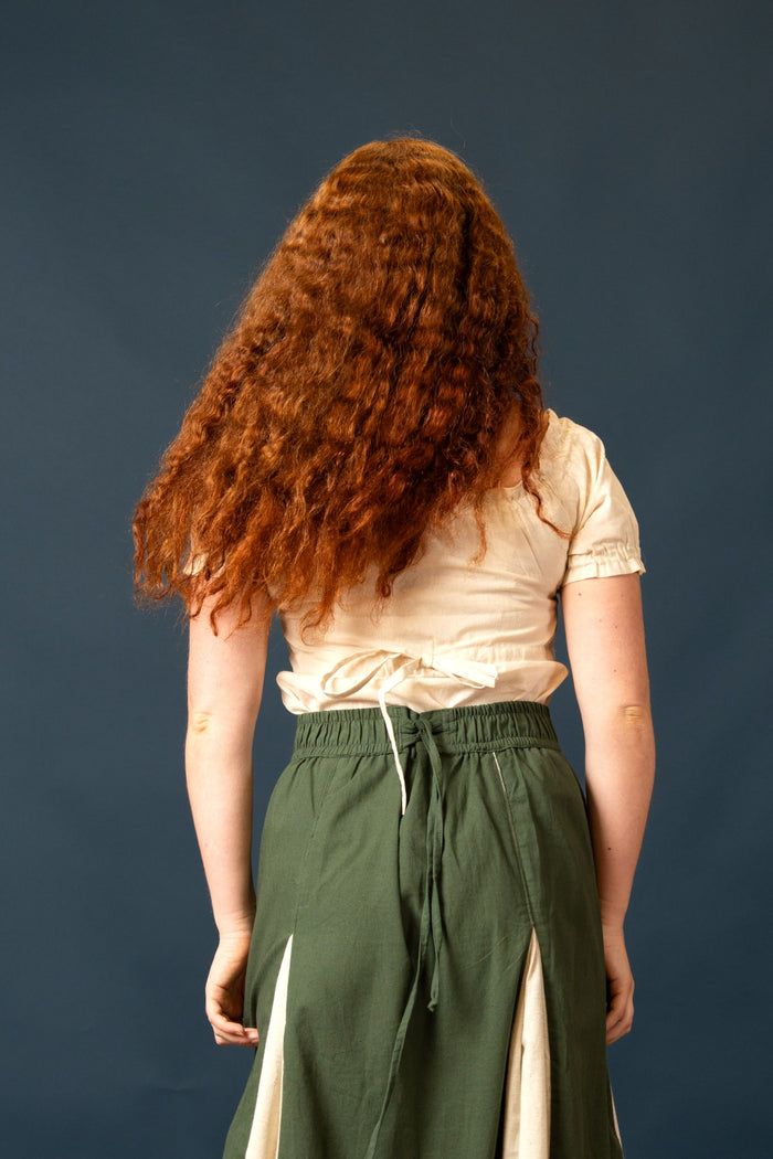 Baroque blouse Kalina, cream