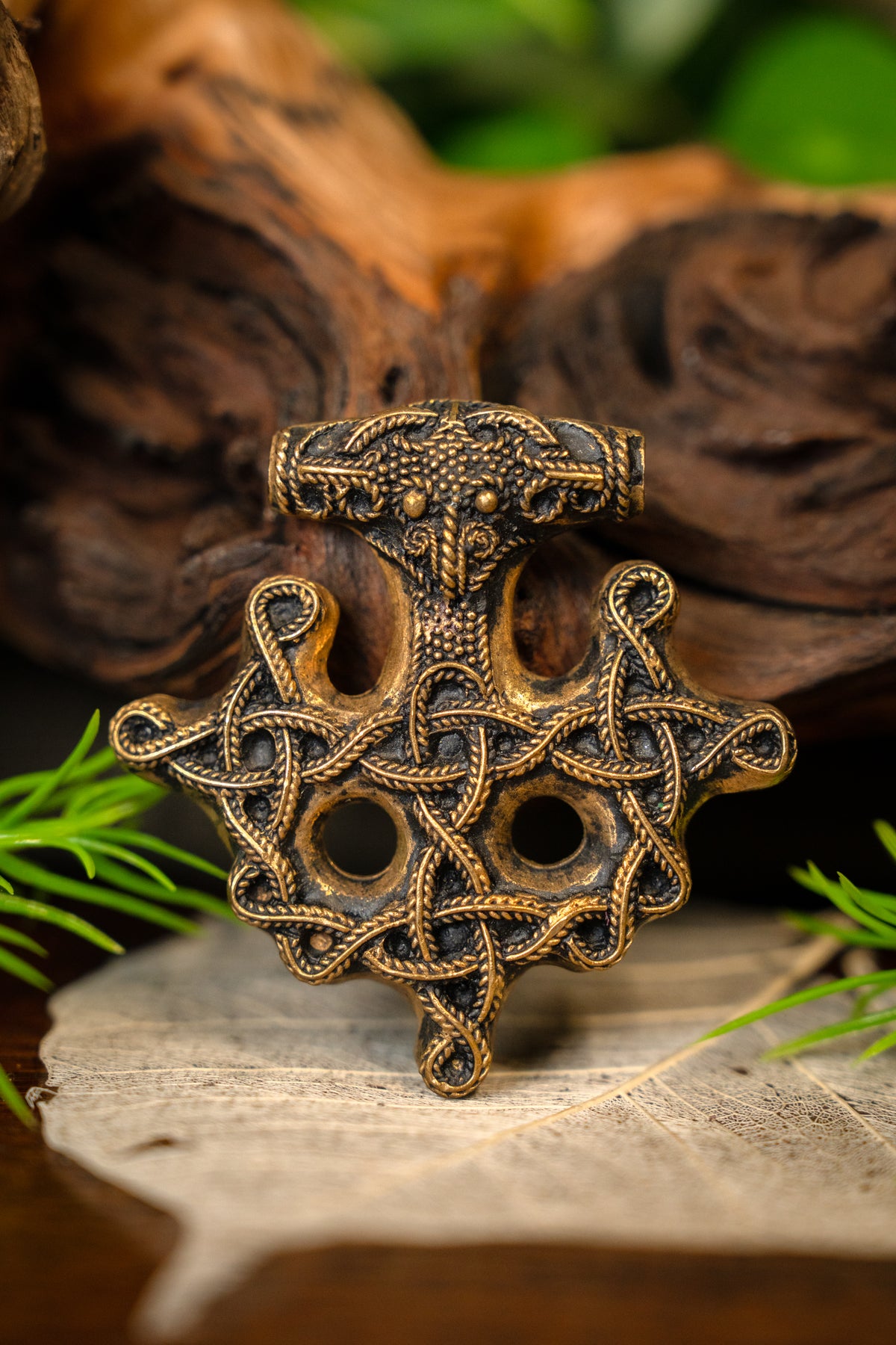 Hiddensee Thor's hammer, bronze