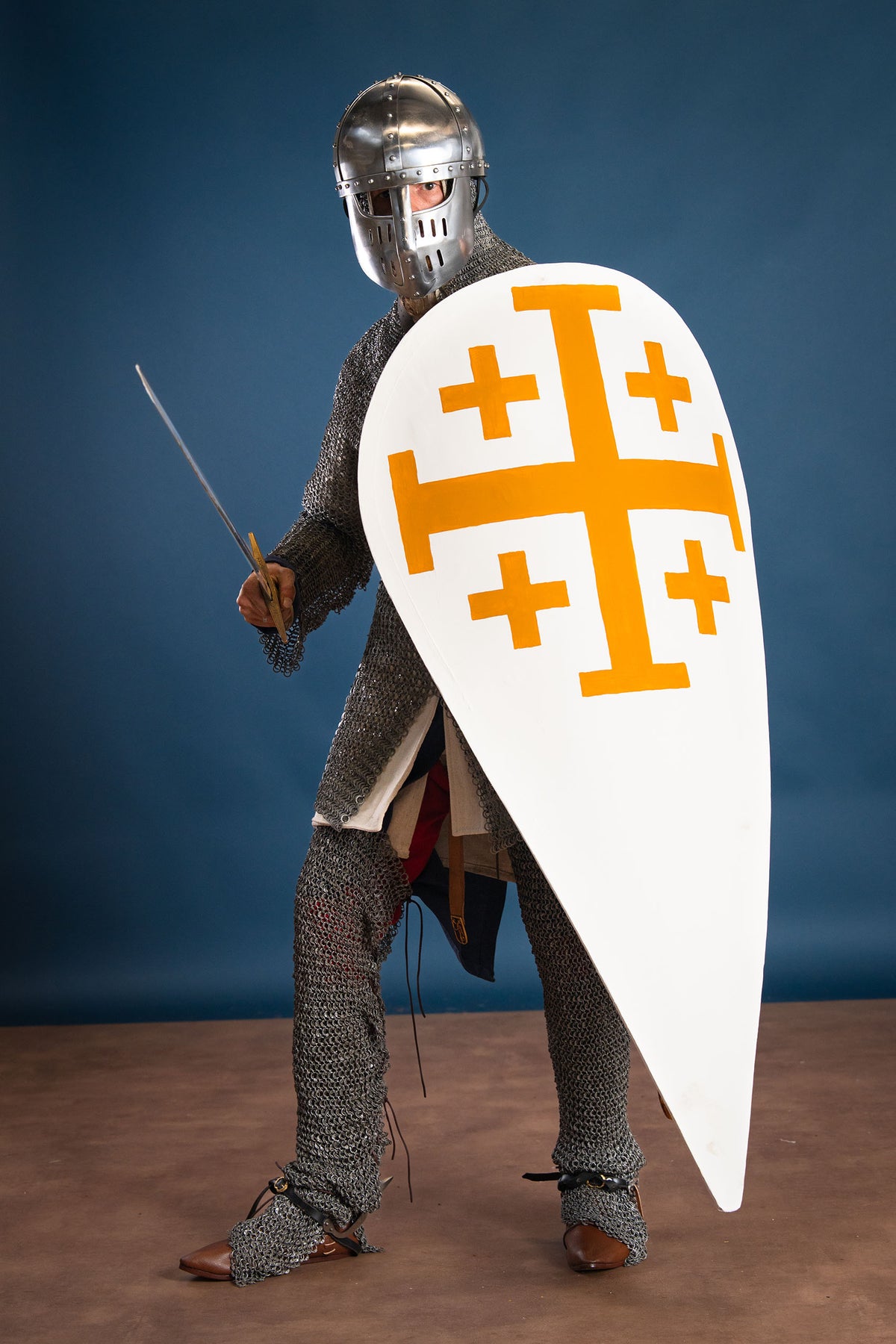 Crusader calotte, 2 mm (battle-ready)