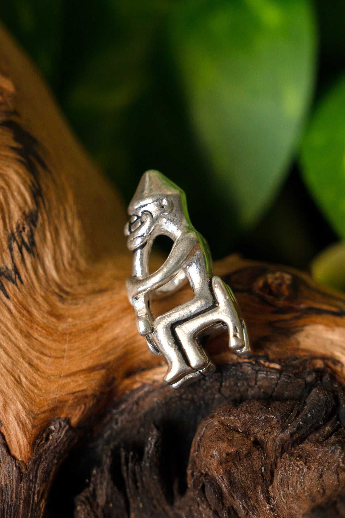 Viking Thor Amulet Iceland, silvered bronze