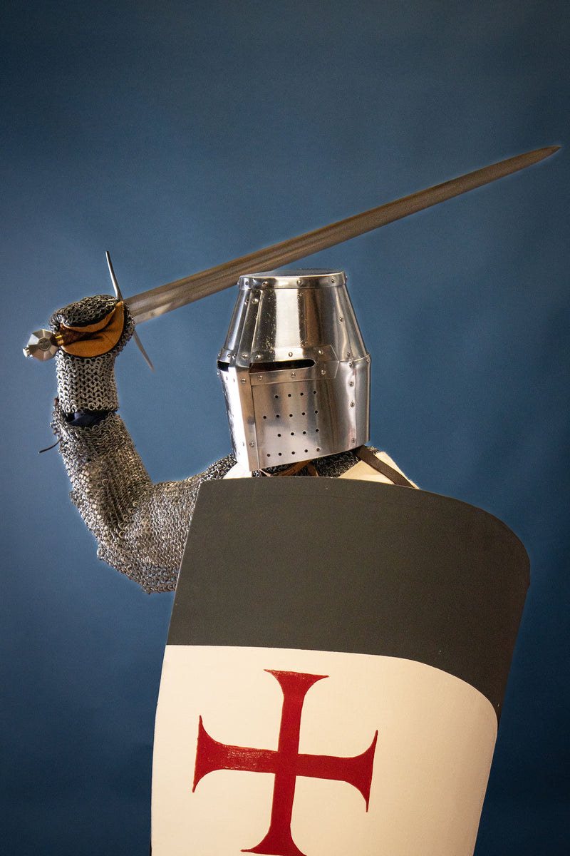 Grote helm Manesse codex, 1.6 mm