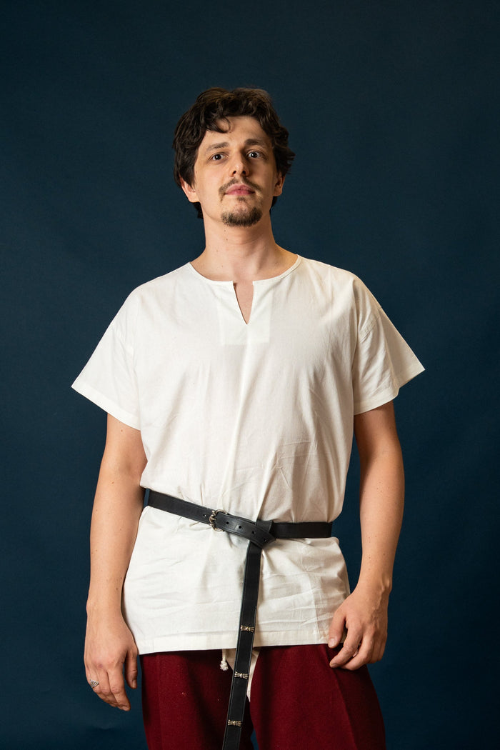Viking undertunic Yngvi short sleeves, natural