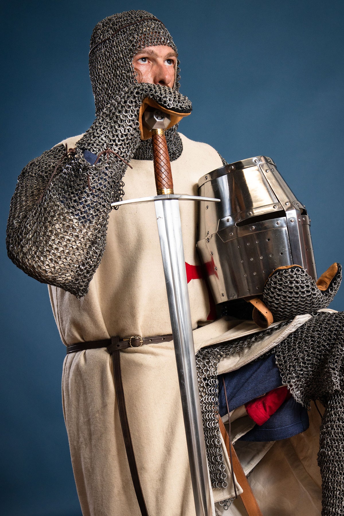 Crusader sword, semi-sharp