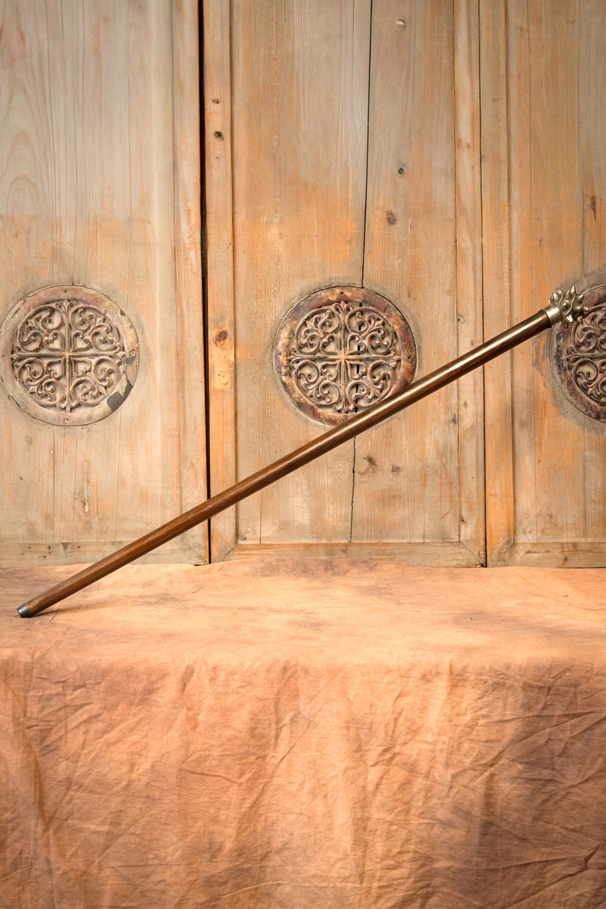 Norman mace walking stick