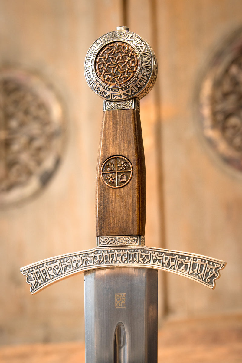 Spada di Sancho IV, semi-affilata