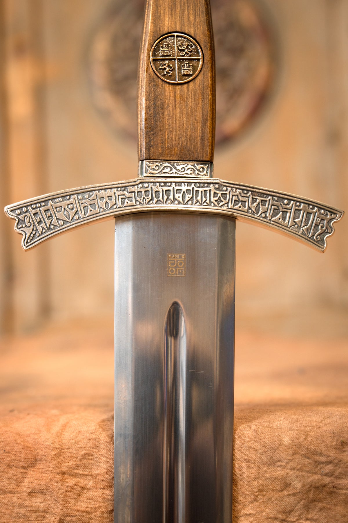 Sancho IV sword, semi-sharp