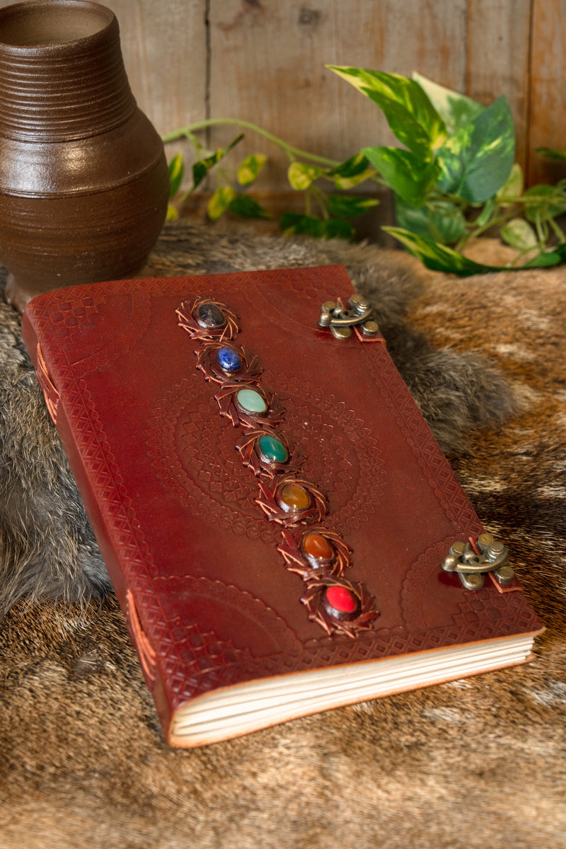 Sevenstone lædernotebook