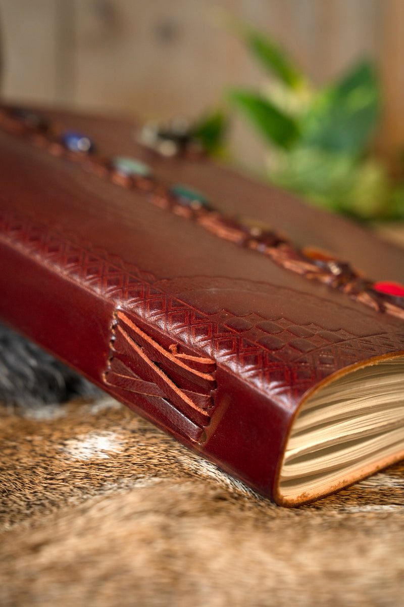 Sevenstone lædernotebook