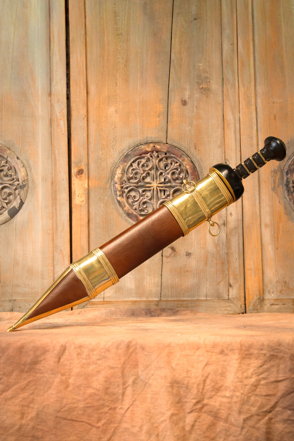Roman gladius, Mainz type, semi-sharp