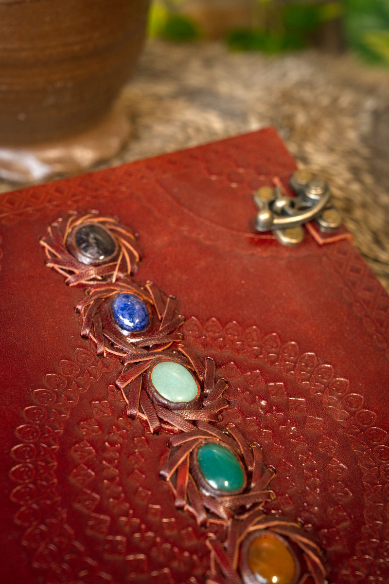 Sevenstone lædernotebook