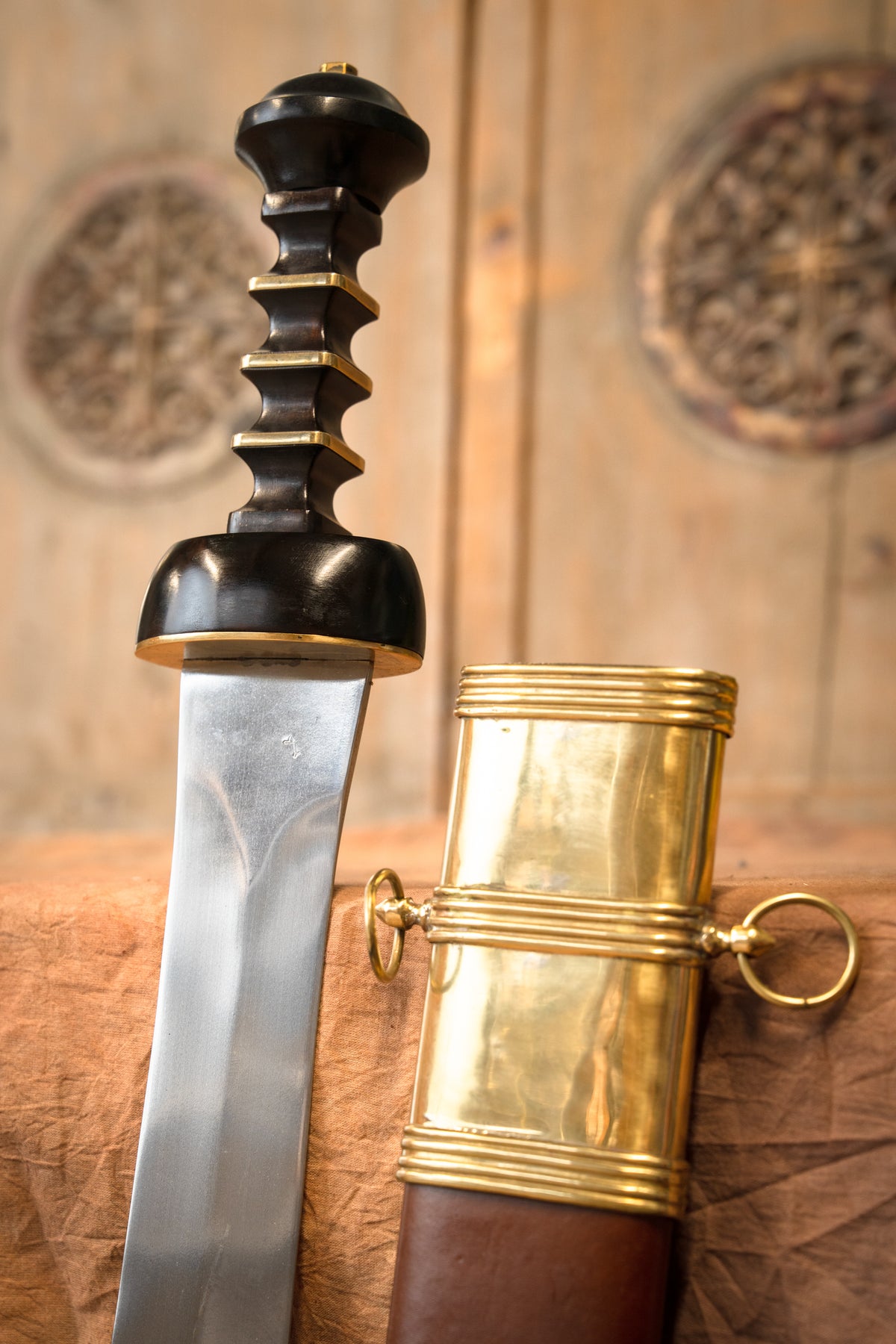 Roman gladius, Mainz type, semi-sharp