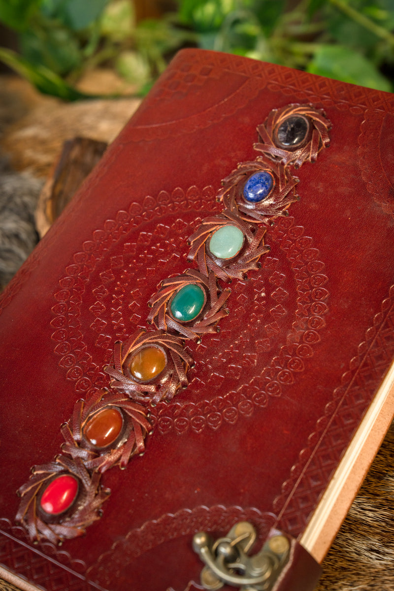 Sevenstone lædernotebook