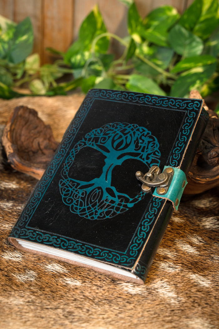 Leather journal Tree of life
