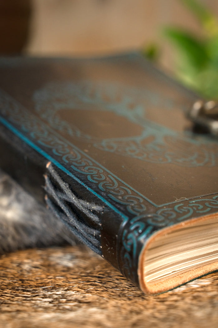 Leather journal Tree of life