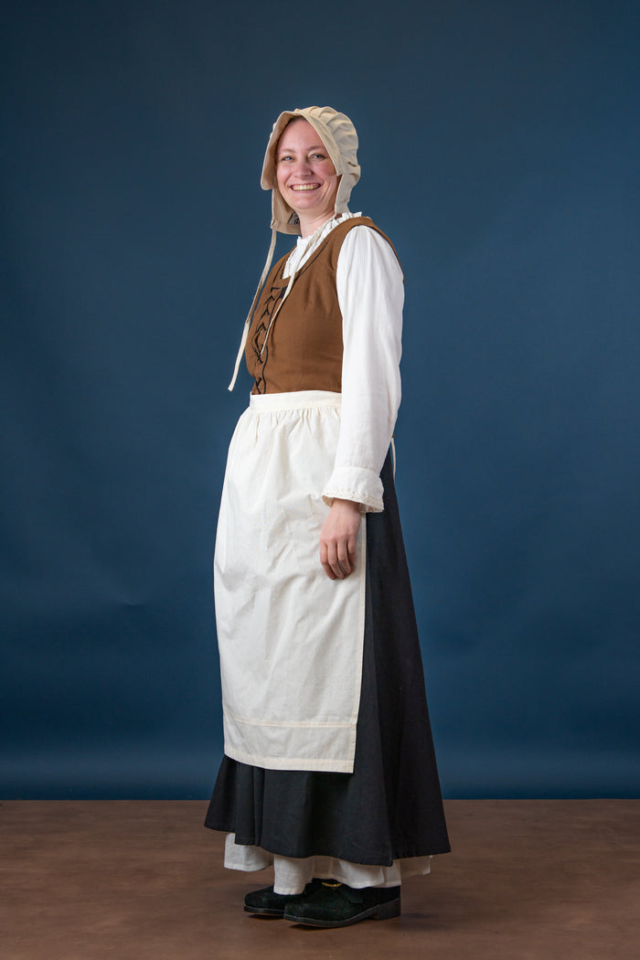 Apron Alianor, natural