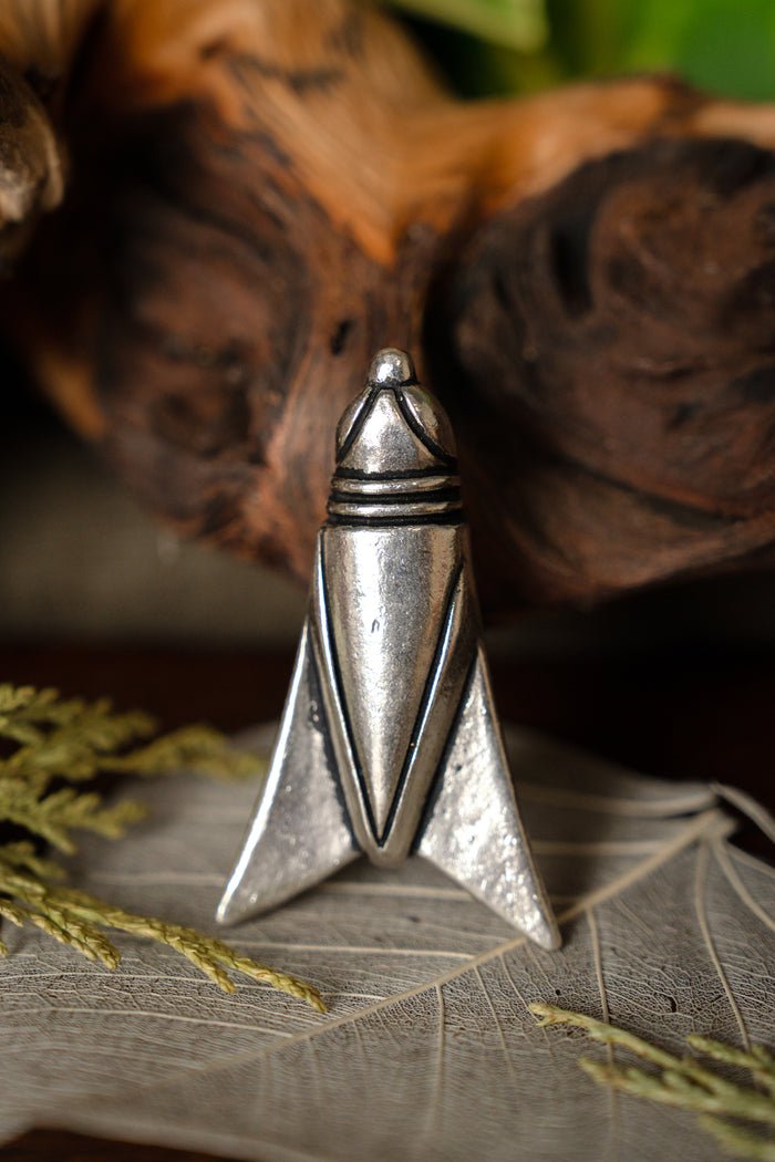 Germanic/ Roman Fibula Pannonia, silver pledged