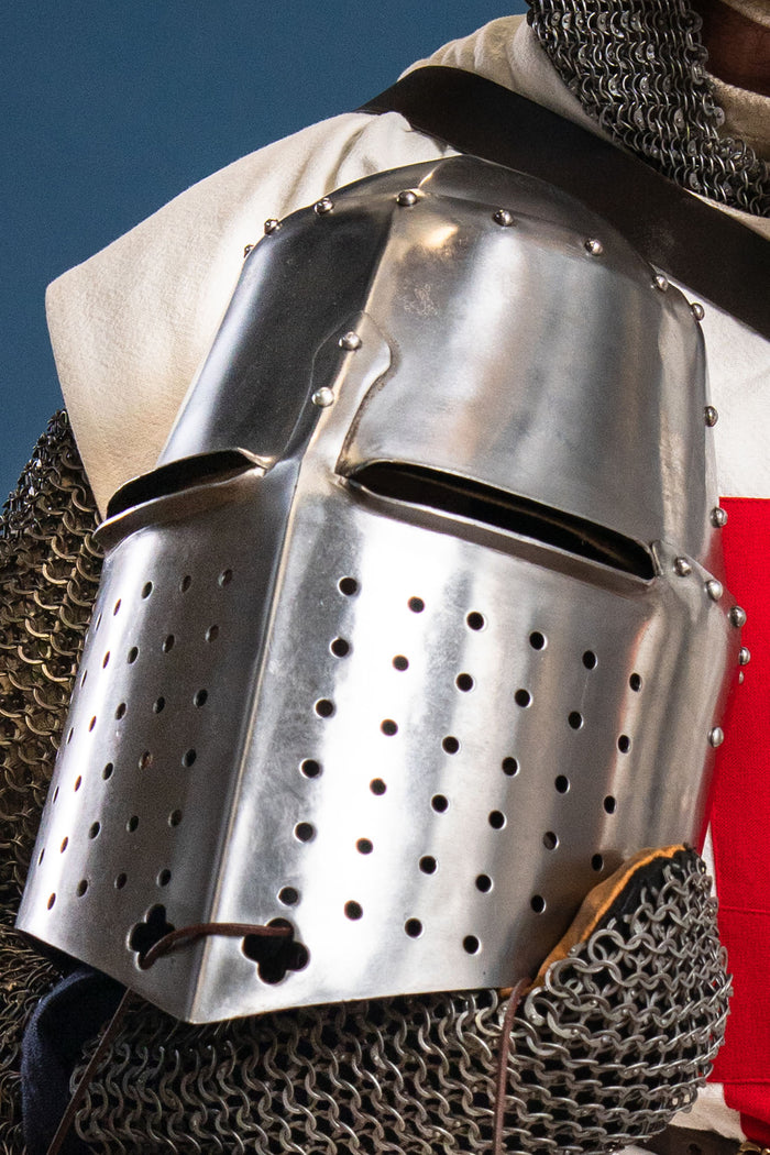 14th century helmet Sir Richard Pembridge, 2 mm (battle-ready)