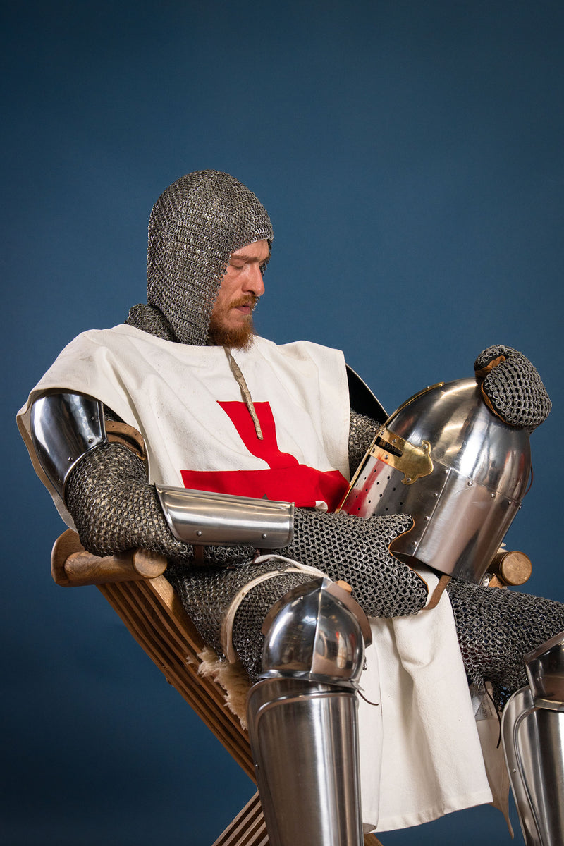 Steel bracers, underarm armor, 1.2 mm