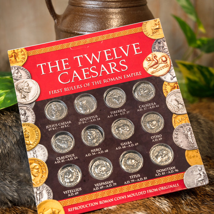 Roman coin set denarii