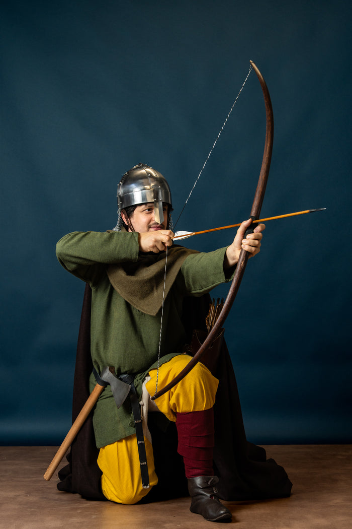 Viking spangenhelm with chainmail, 1-1.2 mm