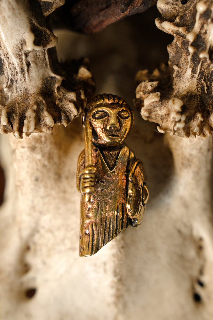 Viking Valkyrie-amulet Hårby, bronze