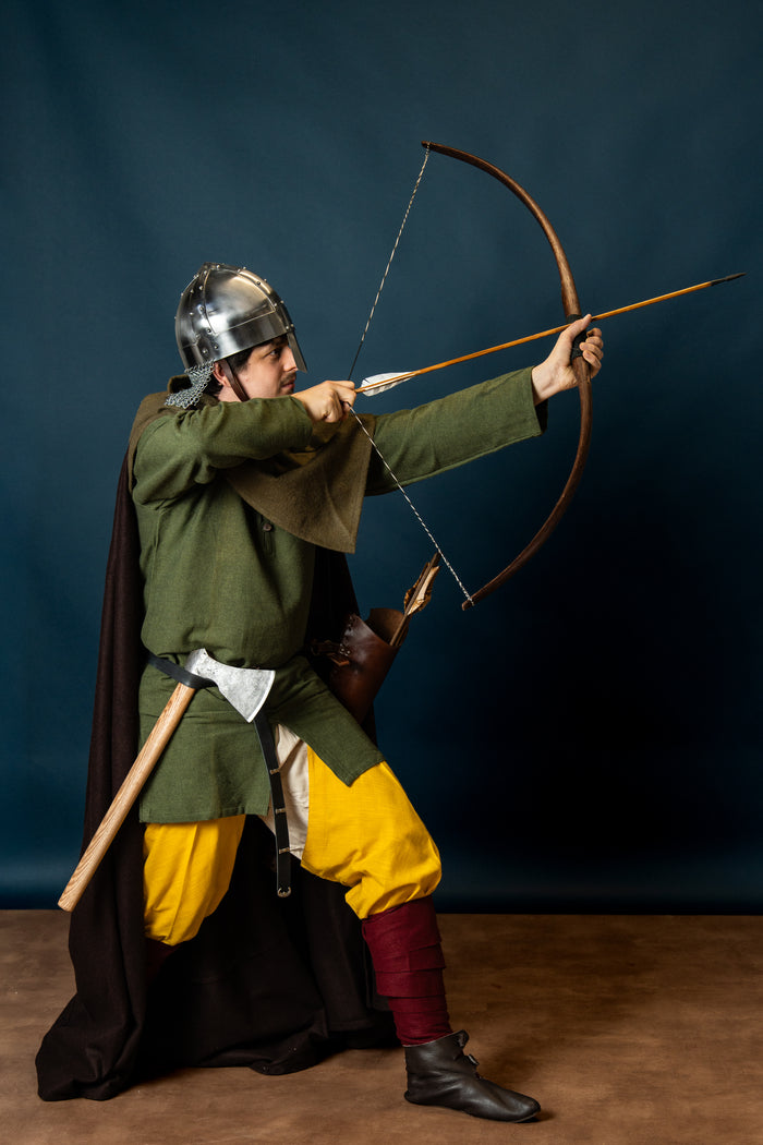 Viking spangenhelm with chainmail, 1-1.2 mm