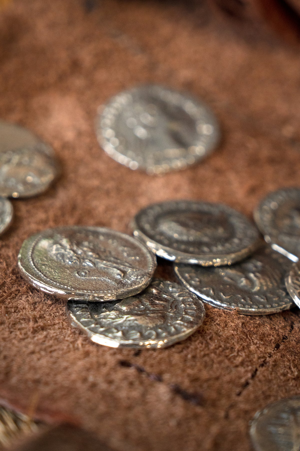 Roman coin set denarii