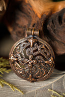 Wikińska ozdoba w stylu Mammen, brąz