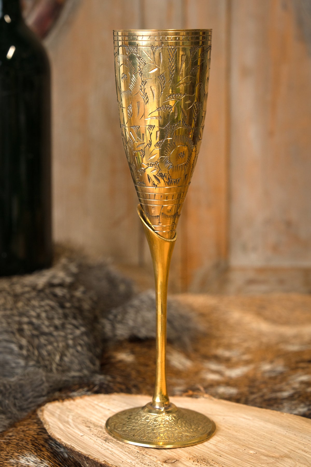 15th century brass chalice