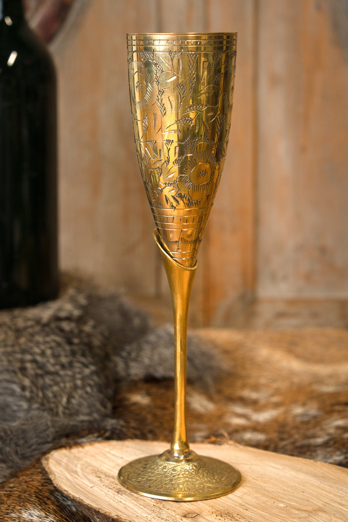 15th century brass chalice