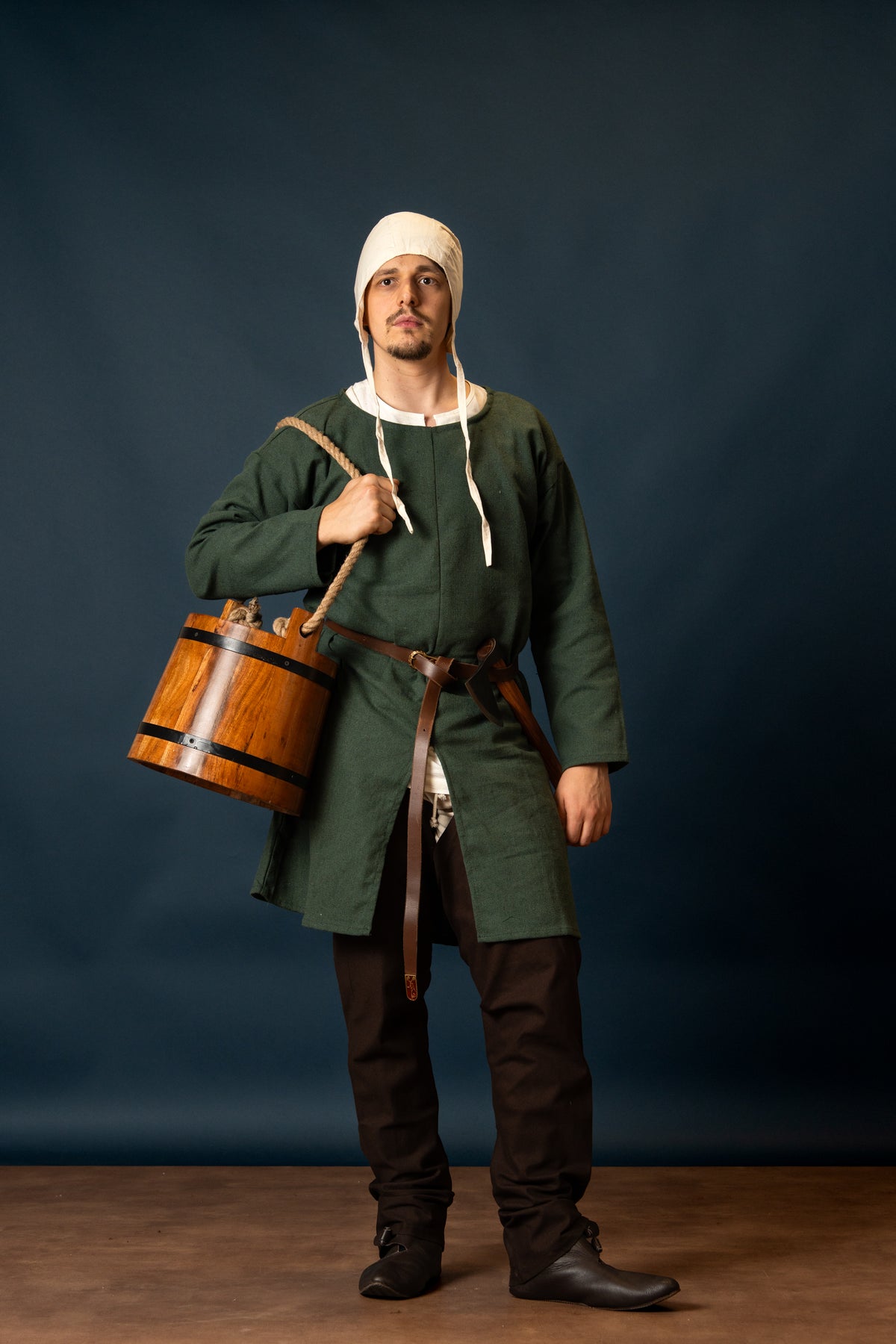 Medieval tunic Gadaric, green