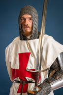 Templer-Überkleid, weiß