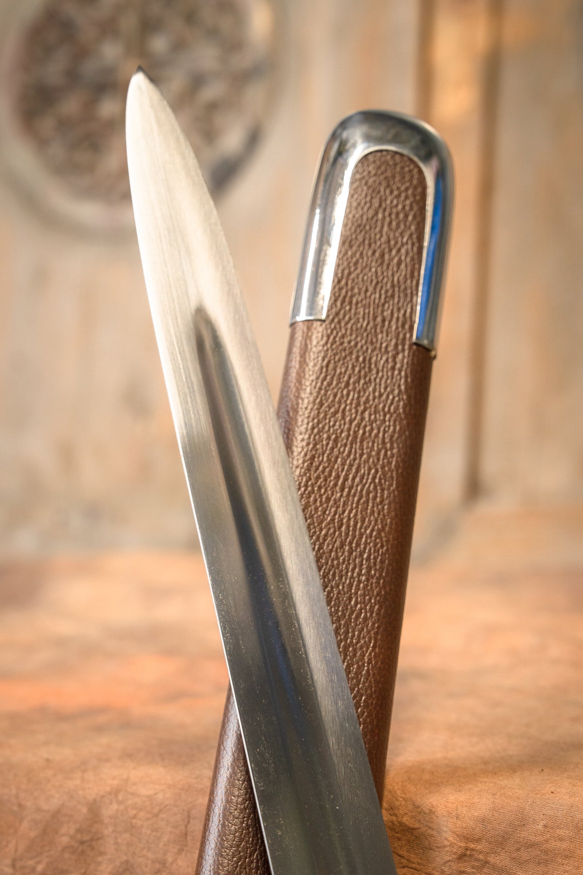 Viking sword type H, semi-sharp