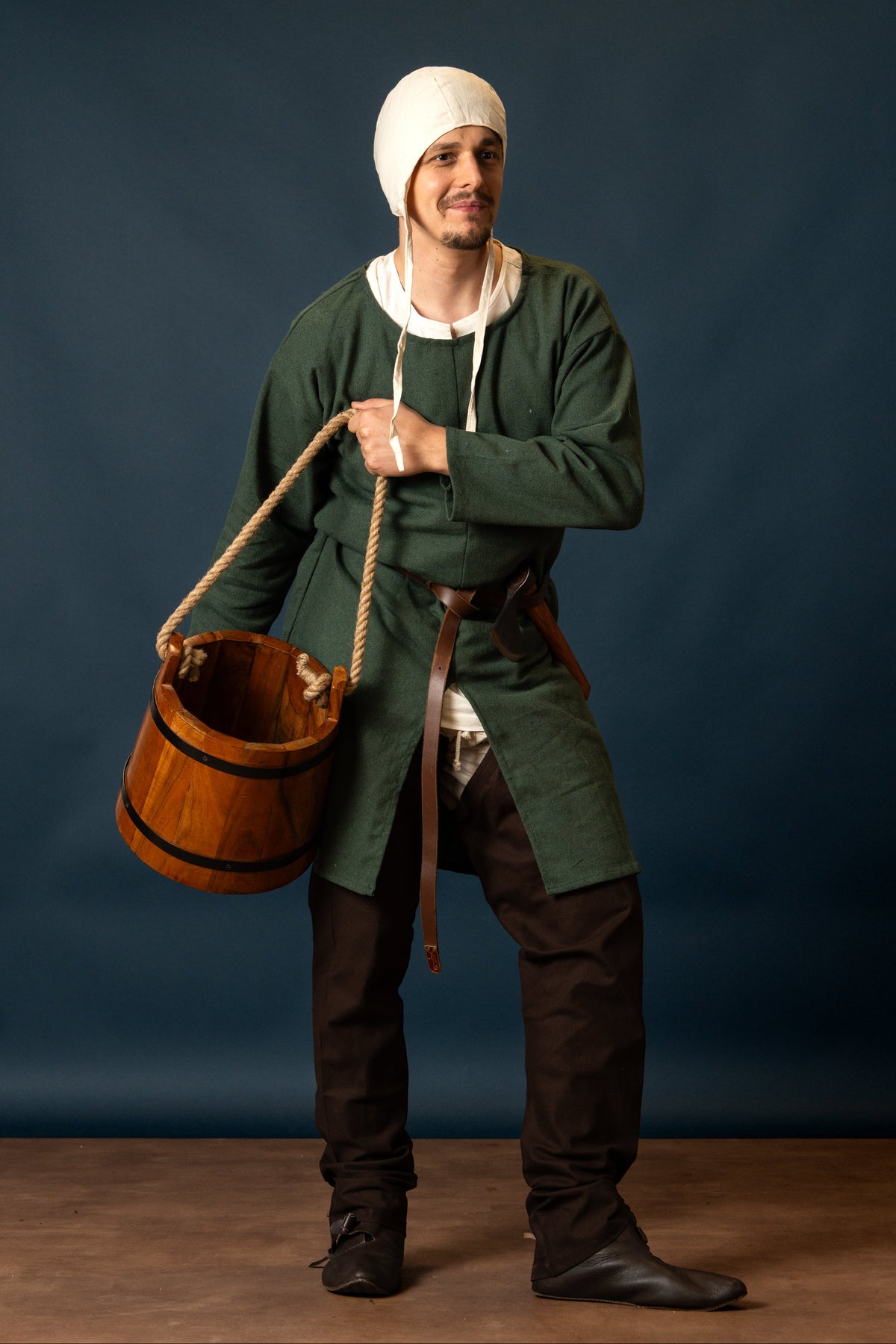 Medieval tunic Gadaric, green