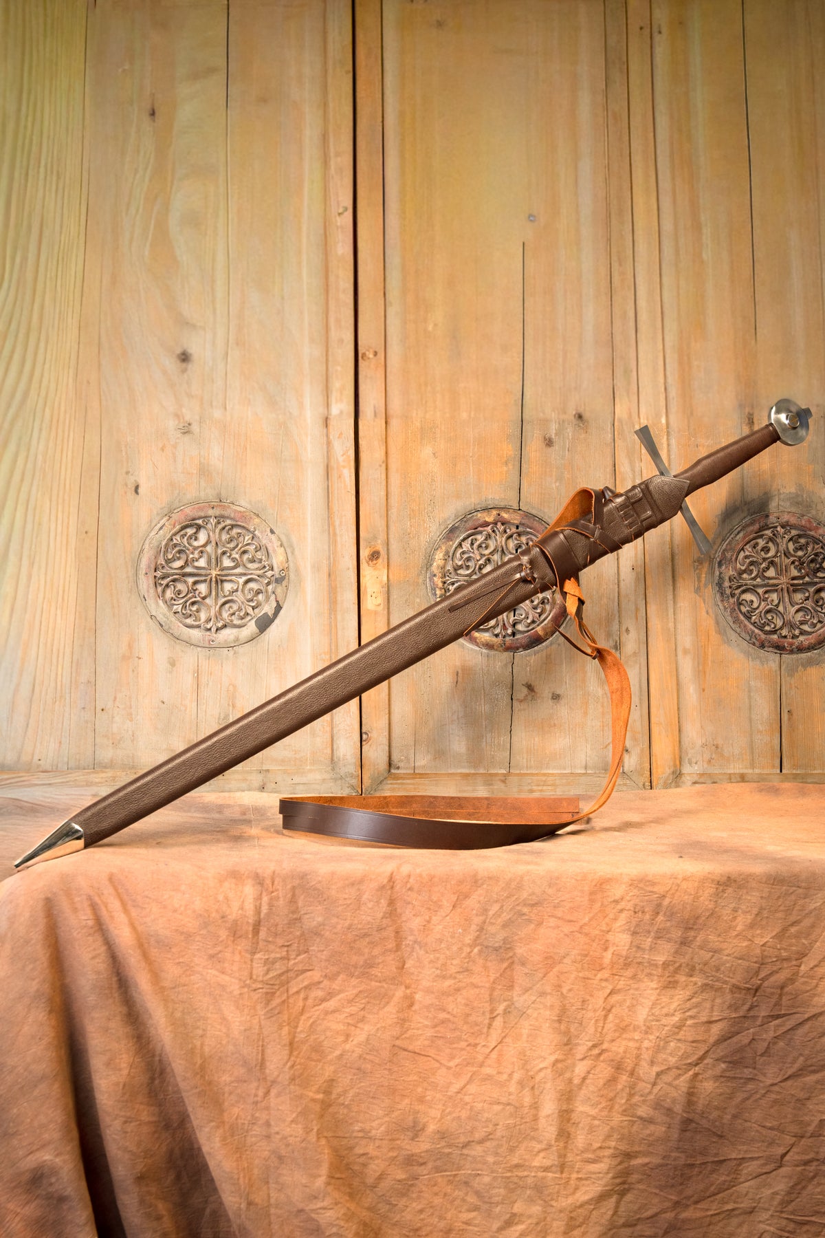 Temple Church sword, tempered, semi-sharp