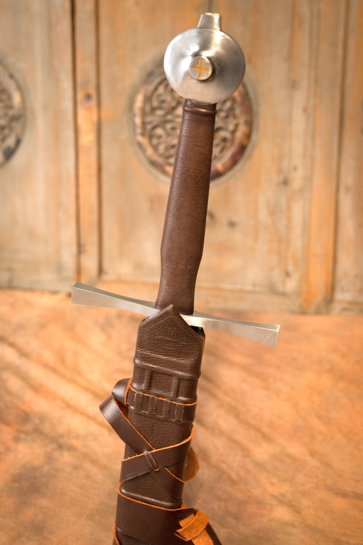 Temple Church sword, tempered, semi-sharp
