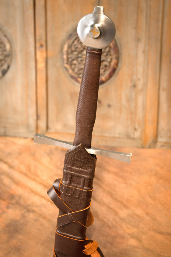 Temple Church sword, tempered, semi-sharp