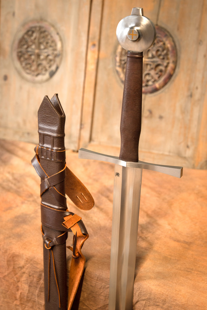 Temple Church sword, tempered, semi-sharp