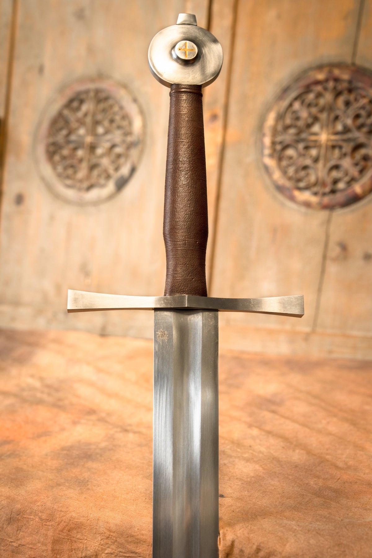 Temple Church sword, tempered, semi-sharp