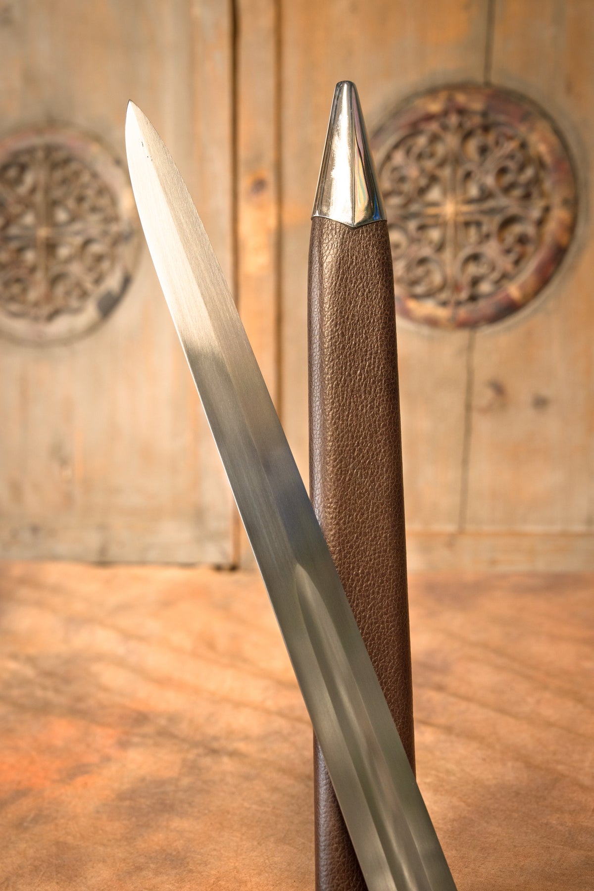 Temple Church sword, tempered, semi-sharp