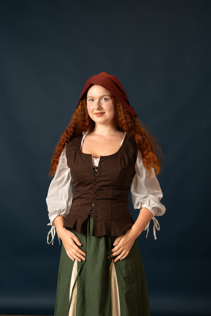 Ladies double Tilda, brown