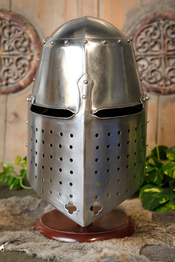 14th century helmet Sir Richard Pembridge, 2 mm (battle-ready)