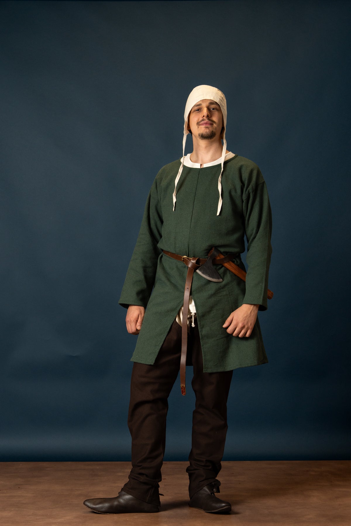 Medieval tunic Gadaric, green