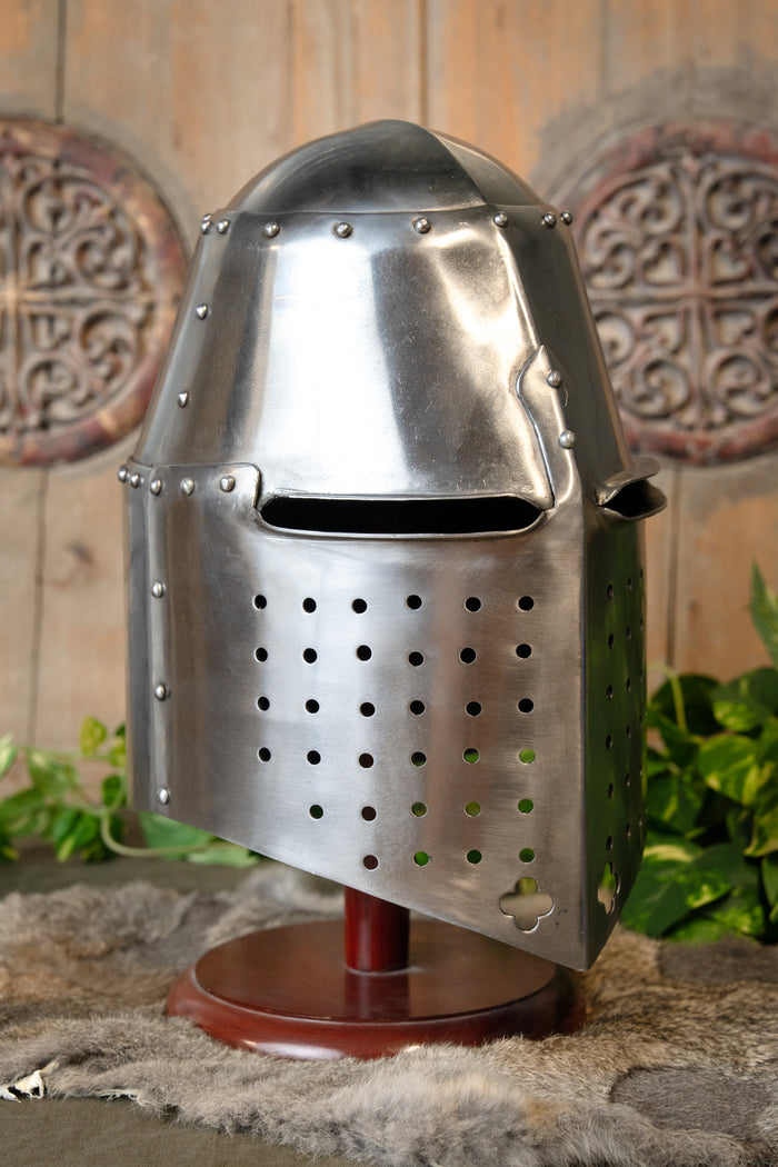14th century helmet Sir Richard Pembridge, 2 mm (battle-ready)