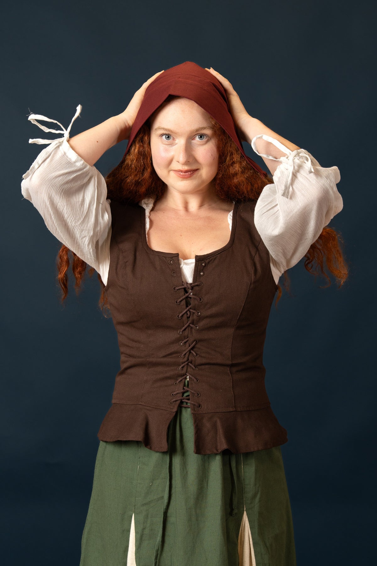 Ladies double Tilda, brown