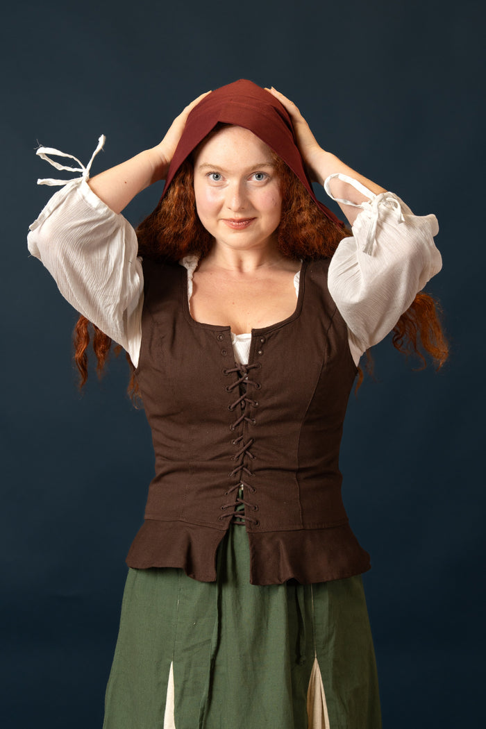 Ladies double Tilda, brown