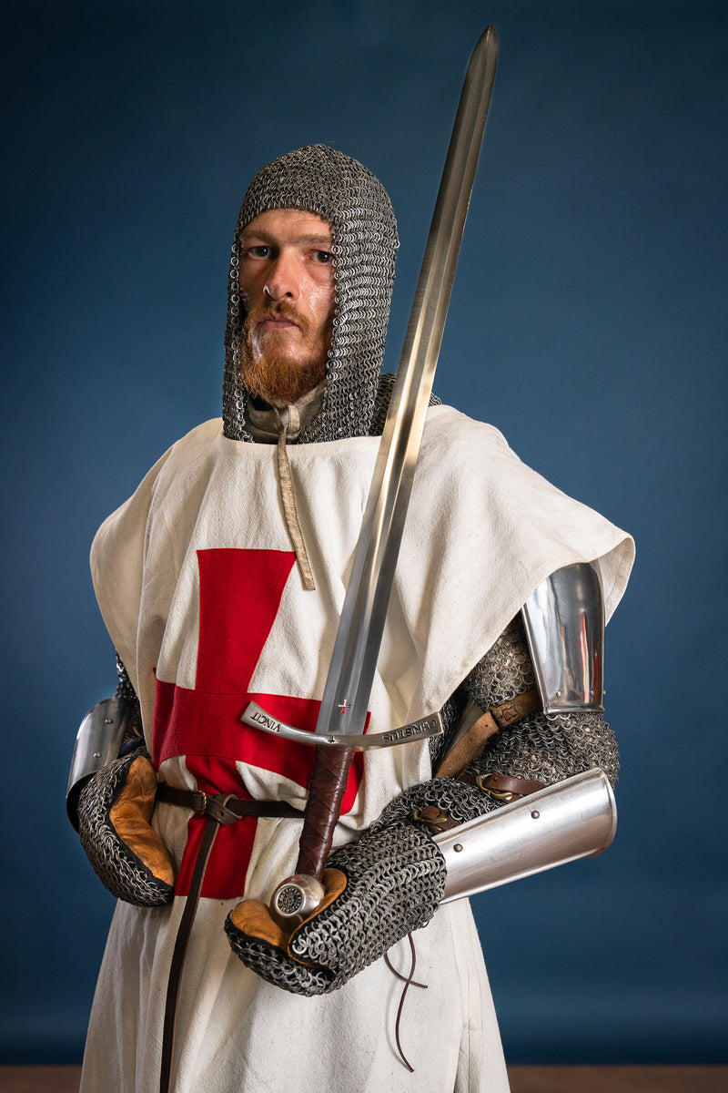 Templer-Überkleid, weiß