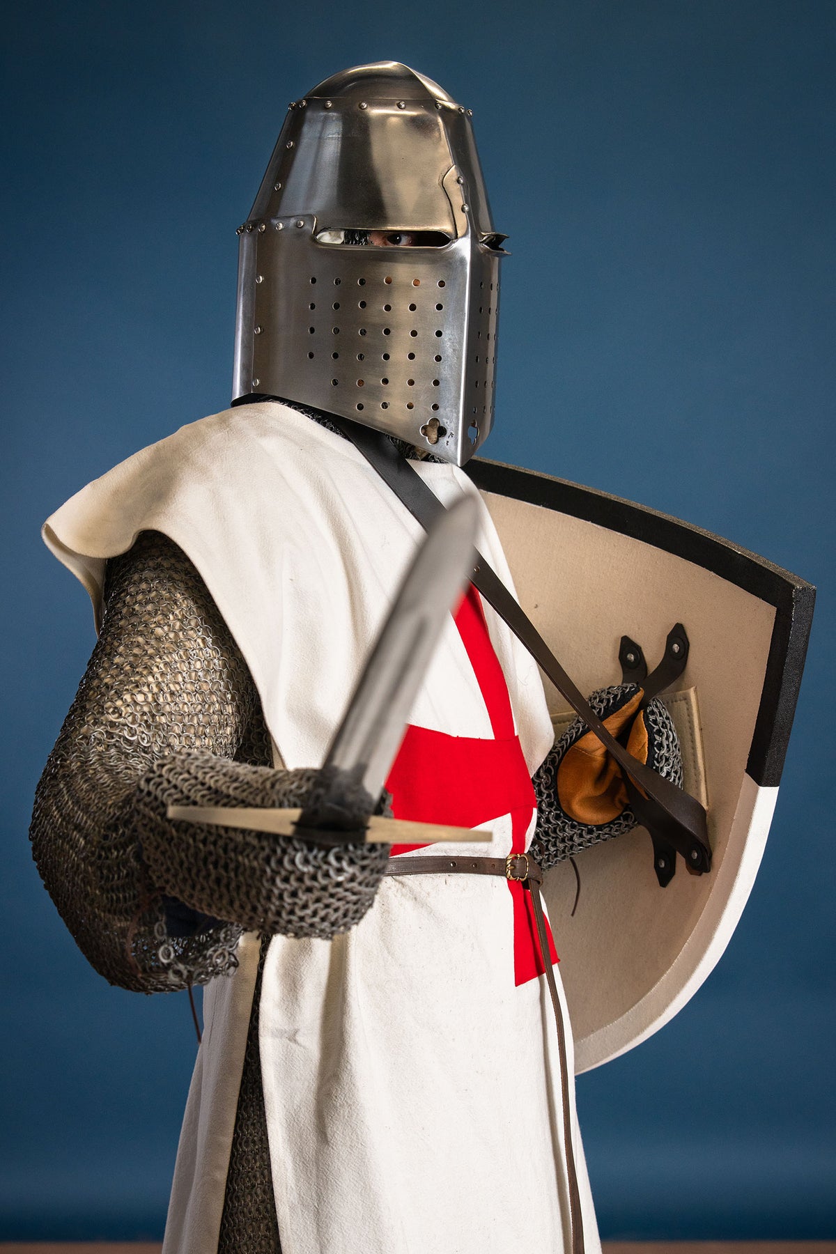 14th century helmet Sir Richard Pembridge, 2 mm (battle-ready)