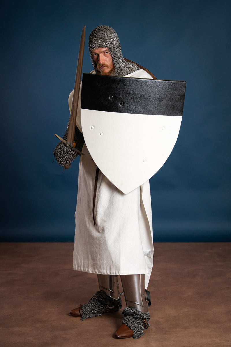 Tarcza rycerska templariuszy