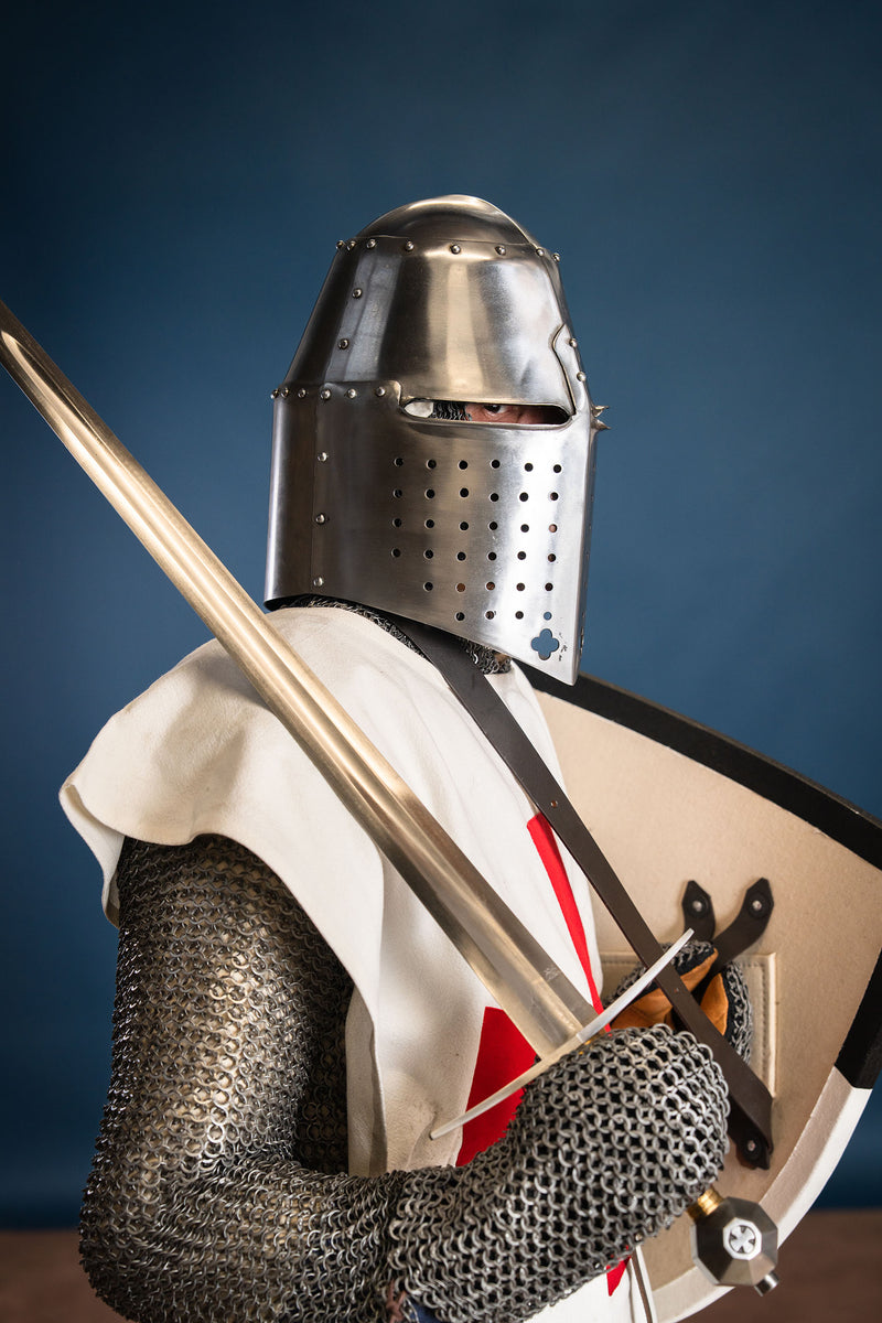 Korsfarersværd, semi-skarpt